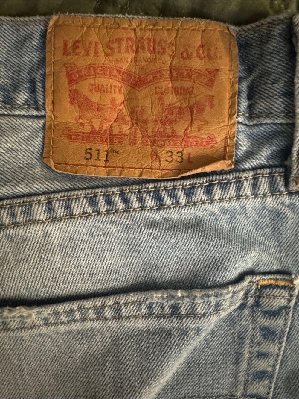 Levi's 511 Men Shorts  - Light Blue